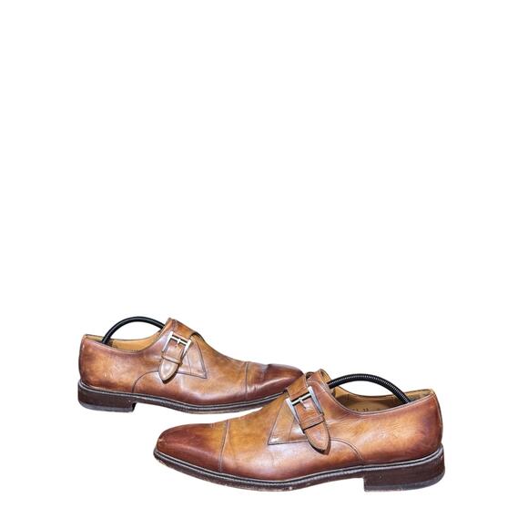 Magnanni monk strap dress shoes size 12 - Picture 2 of 10